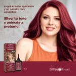 Tintura de pelo Henna Crema Surya Brasil Rojo - Imagen 10