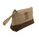 Neceser de Viaje Marrón con Corcho