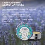 Bálsamo Labial Lata Lavanda y Lemongrass - Imagen 2