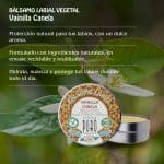 Bálsamo Labial Lata Vainilla Canela - Imagen 2