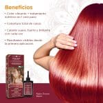 Tintura de pelo Henna Crema Surya Brasil Rubio Oscuro Rojizo - Imagen 4