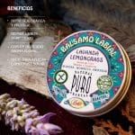 Bálsamo Labial Lata Lavanda y Lemongrass - Imagen 4