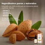 Oleum Orgánico Facial Corporal Capilar Almendras 30 ml - Imagen 7