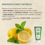 Pasta Dental Purificadora Menta Limón Bio - Imagen 3