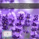 Shampoo Sólido Lavanda Lemongrass 100 g - Imagen 2