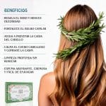 Shampoo Sólido Romero Tea Tree 100 g - Imagen 4