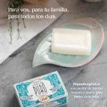 Jabón Vegetal Neutro Hipoalergénico 85 g - Imagen 3