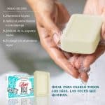 Jabón Vegetal Neutro Hipoalergénico 85 g - Imagen 7