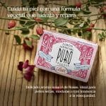 Jabón Vegetal Rosas Rosa Mosqueta 85 g - Imagen 3