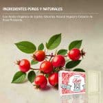 Jabón Vegetal Rosas Rosa Mosqueta 85 g - Imagen 4