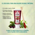 Cepillo de dientes de Bambú natural Rojo - Imagen 10