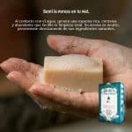 Jabón Vegetal de Aceite de Coco de Mbocayá 120 g - Imagen 10