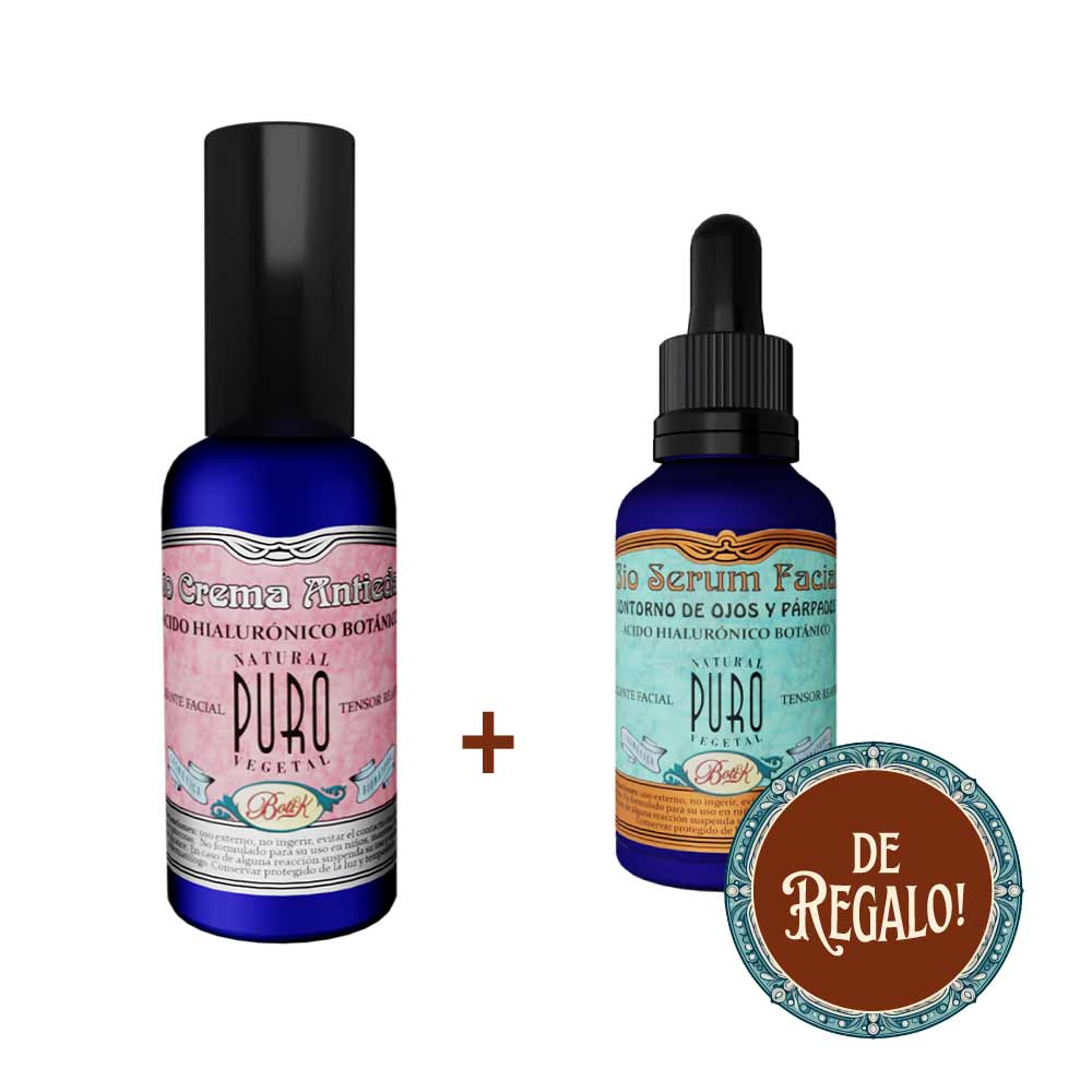 Bio Crema Antiedad 50 ml + Bio Serum 33 ml