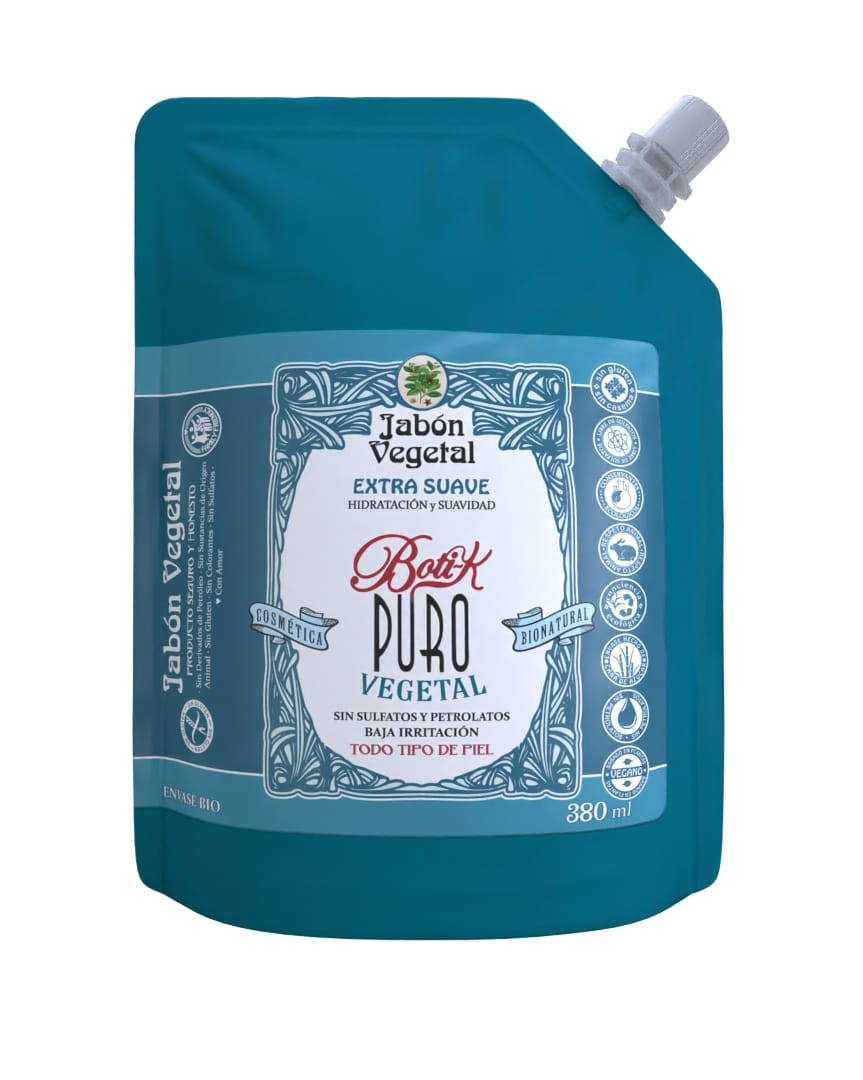 476_Sachet_Jabón_Vegetal_ExtraSuave 380ml_frente