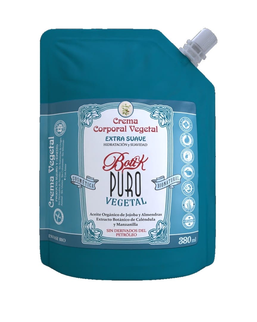 Sachet Crema Corporal Vegetal Extra Suave 380 ml