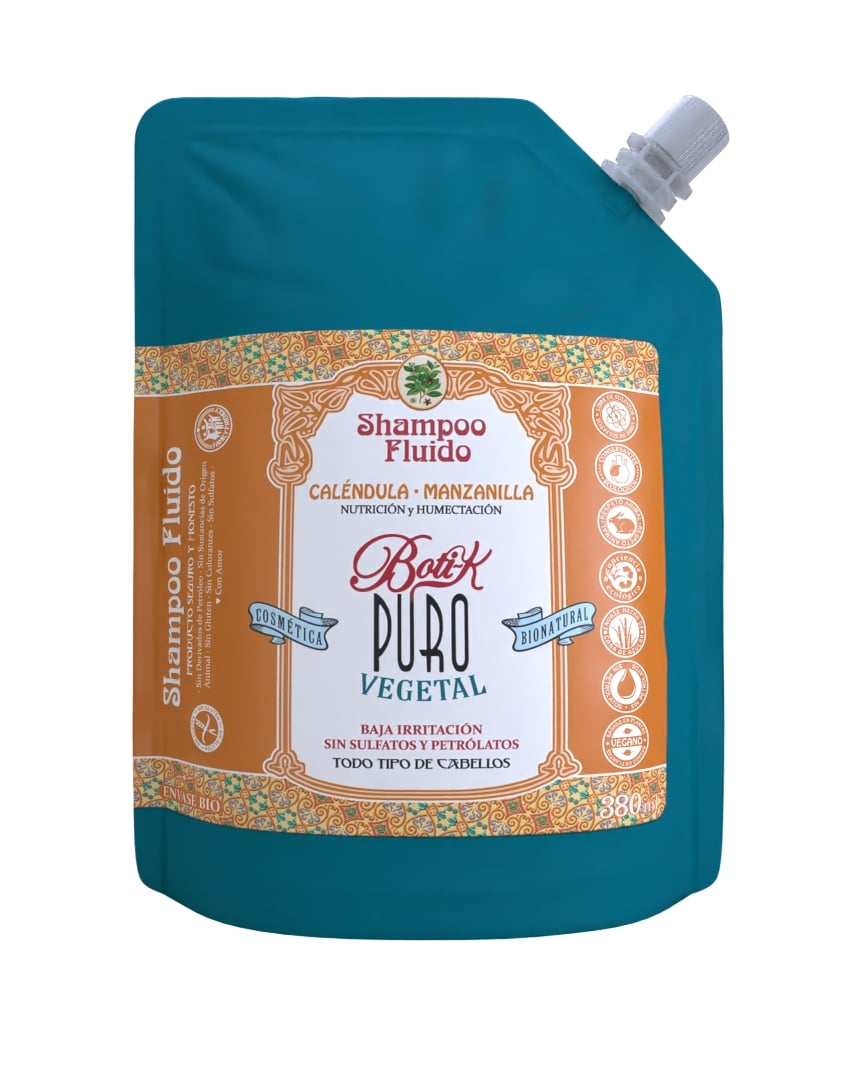 Sachet Shampoo Vegetal Caléndula Manzanilla 380 ml